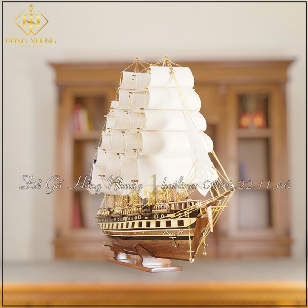 Mô hình thuyền buồm vải dài 120cm 