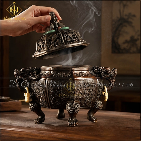 Cách đốt trầm đúng