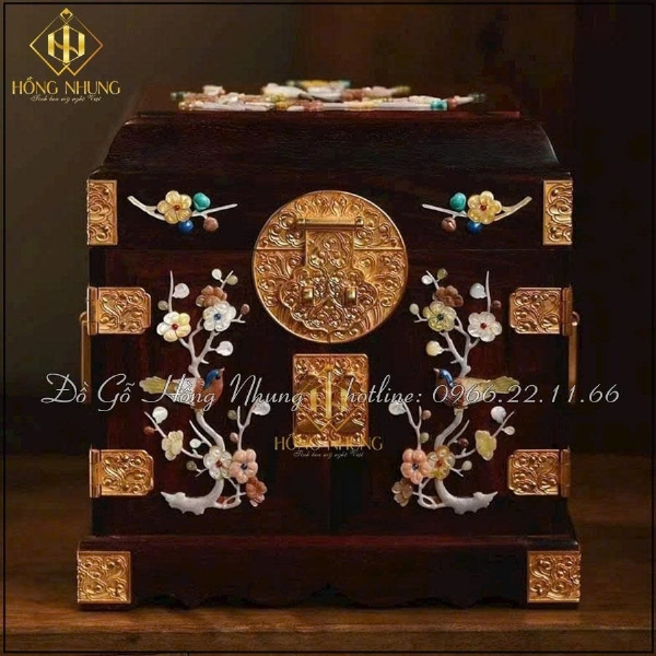 Hộp Gia Bảo khảm tinh xảo cao cấp
