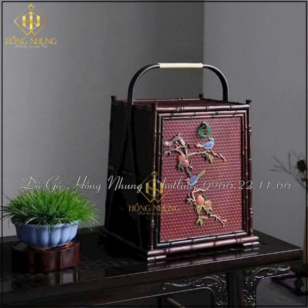 Tủ trà gỗ sang trọng bền đẹp