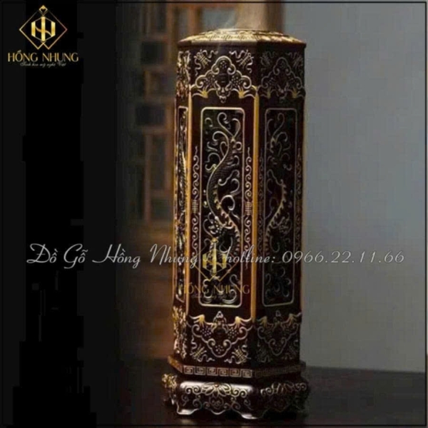 Xông trầm bát giác tỏa hương không gian sống