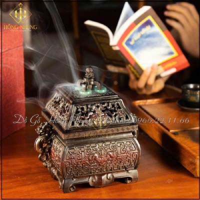 Xưởng sản xuất lư đốt trầm hương