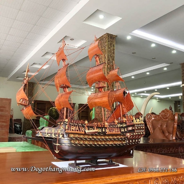 Ý nghĩa phong thủy của thuyền buồm để ở quầy thu ngân