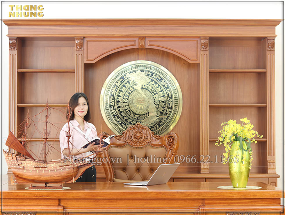 Mô hình thuyền buồm phong thuỷ gỗ hương TH80 được rất nhiều khách hàng tin dùng