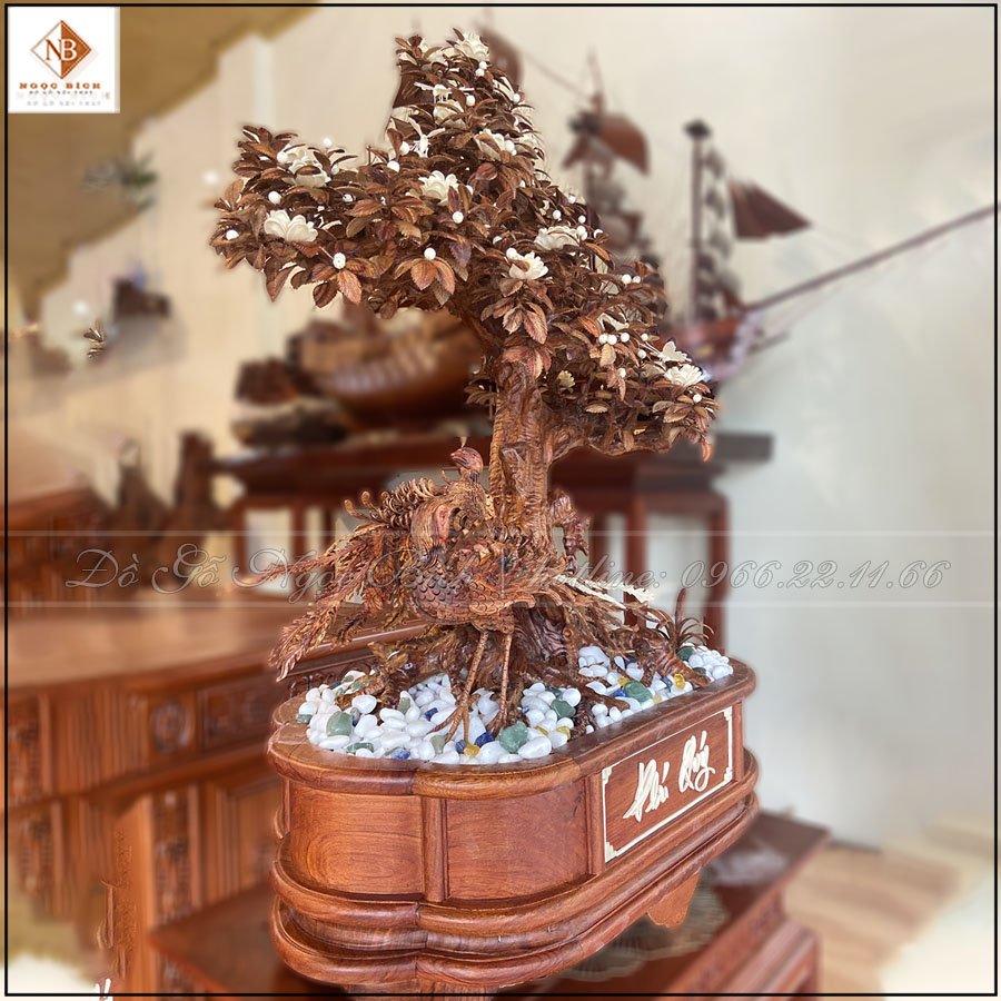 Cây hoa hồng cổ thụ gỗ sưa 