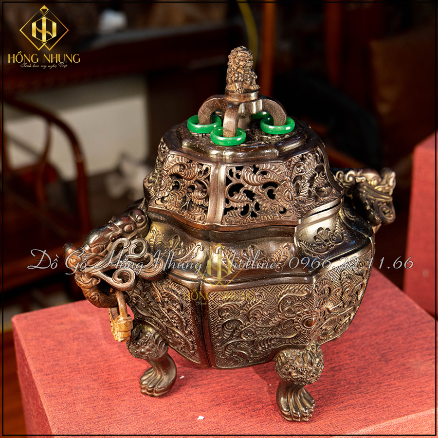 Chọn kích thước lư theo diện tích phòng khách