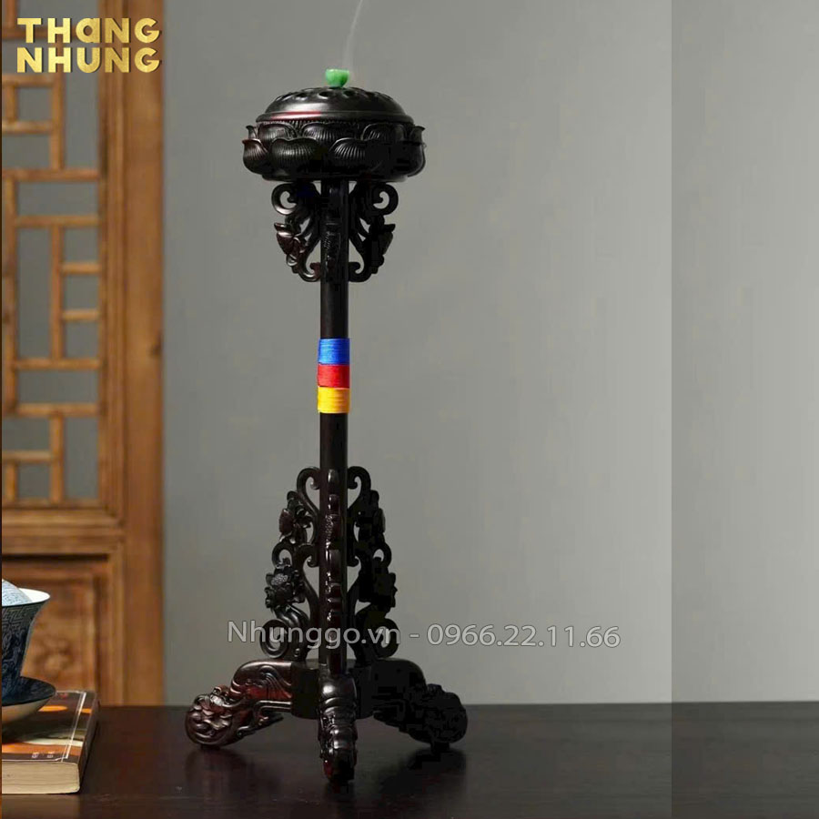 Lư xông trầm mẫu Bảo Liên Đăng