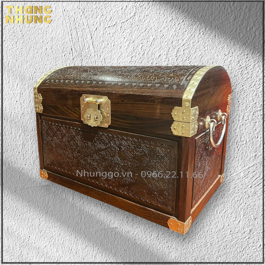 Khóa bằng đồng nguyên chất giúp tăng độ bền 