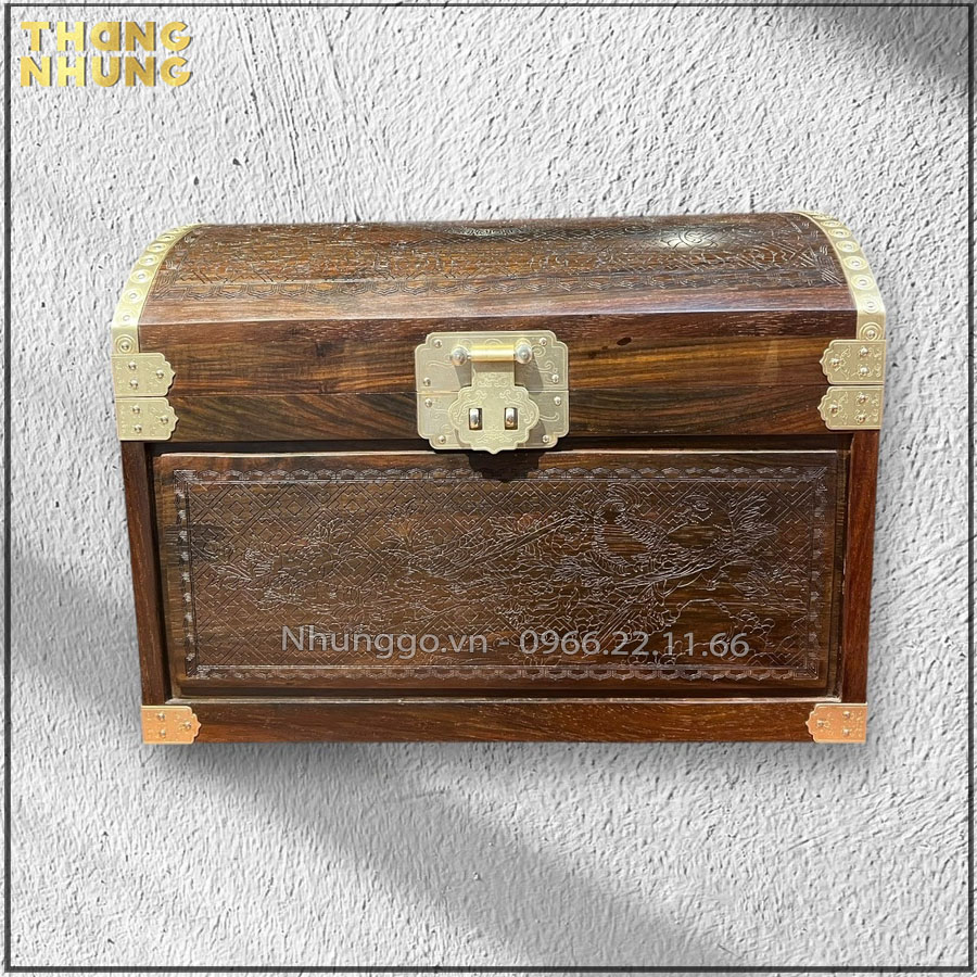 Rương gỗ trắc 