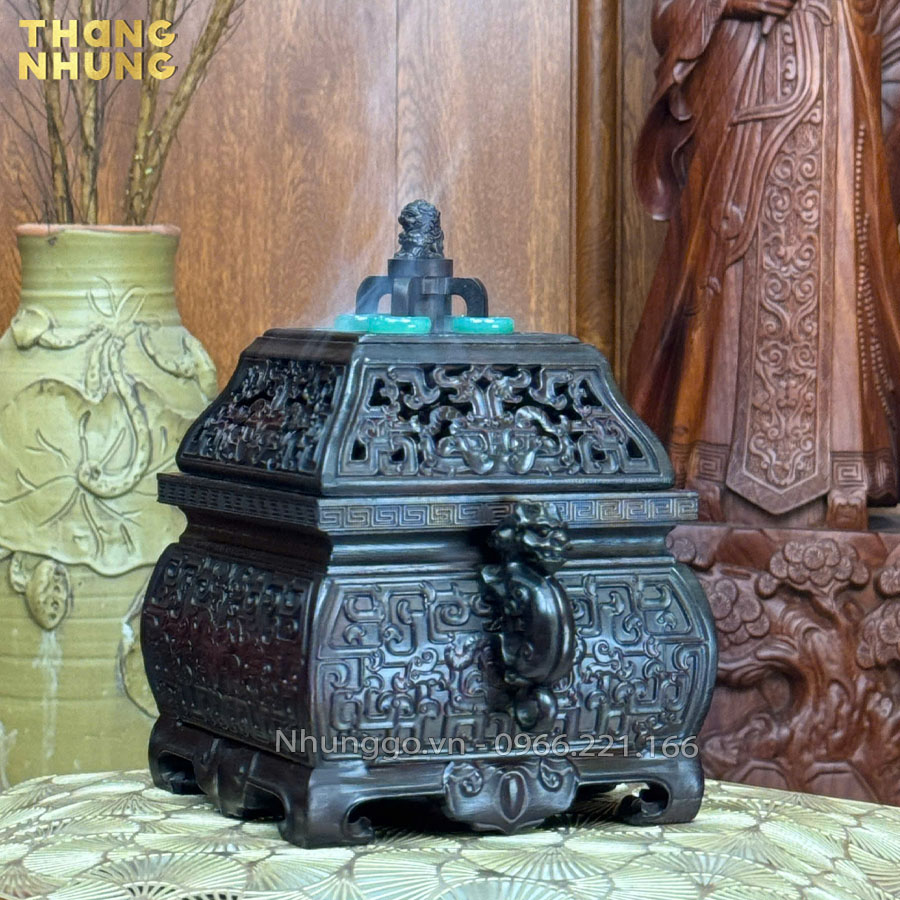 Chiếc lư mang vẻ đẹp cổ điển đầy nghệ thuật 